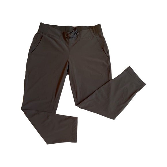 Athleta Pants - Athleta charcoal gray midtown ankle pants size 6 petite